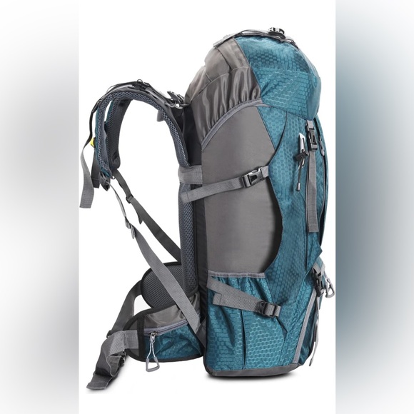 ✨NEW w/o Tags - Bseash 60L Waterproof Lightweight Hiking Backpack w/ Rain Cover - Picture 6 of 11